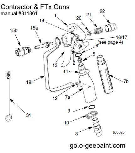 graco contractor spray gun