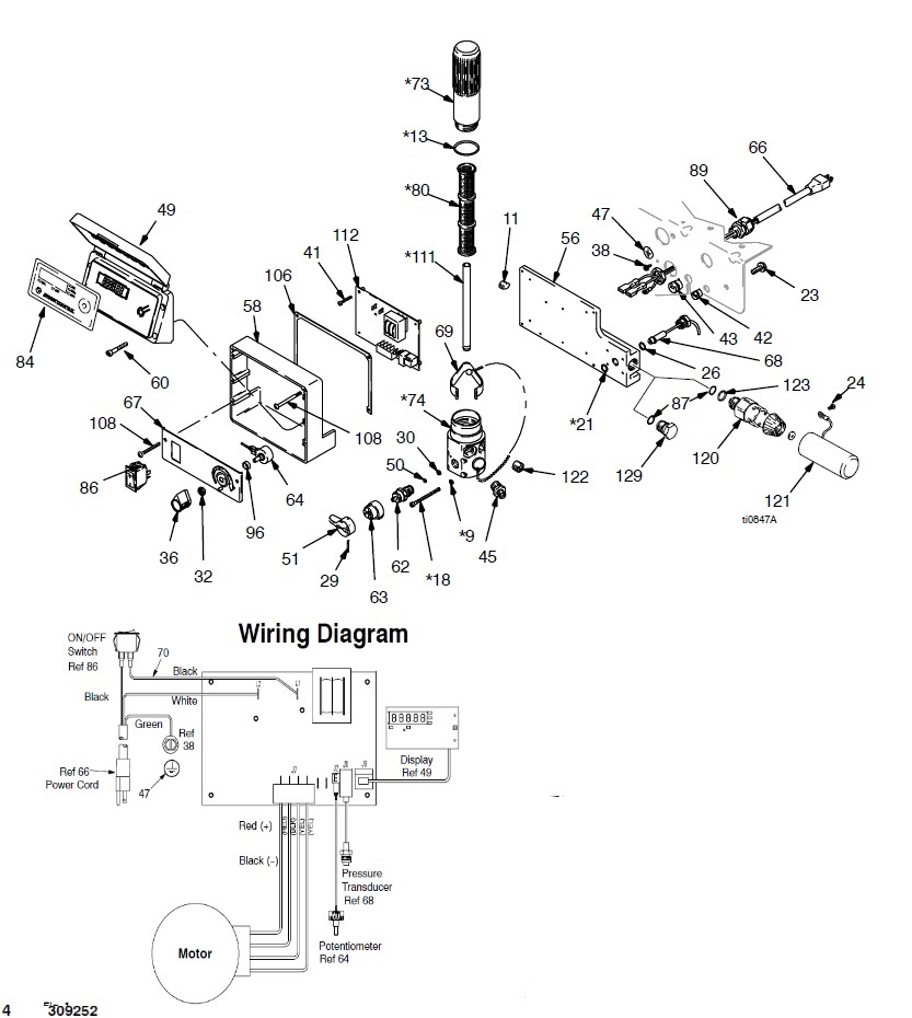 Ultra Max 695 pressure control and filter assy