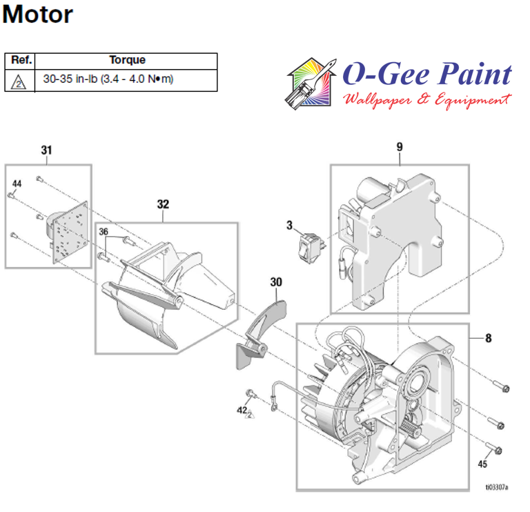 graco Ultra 390 main assembly