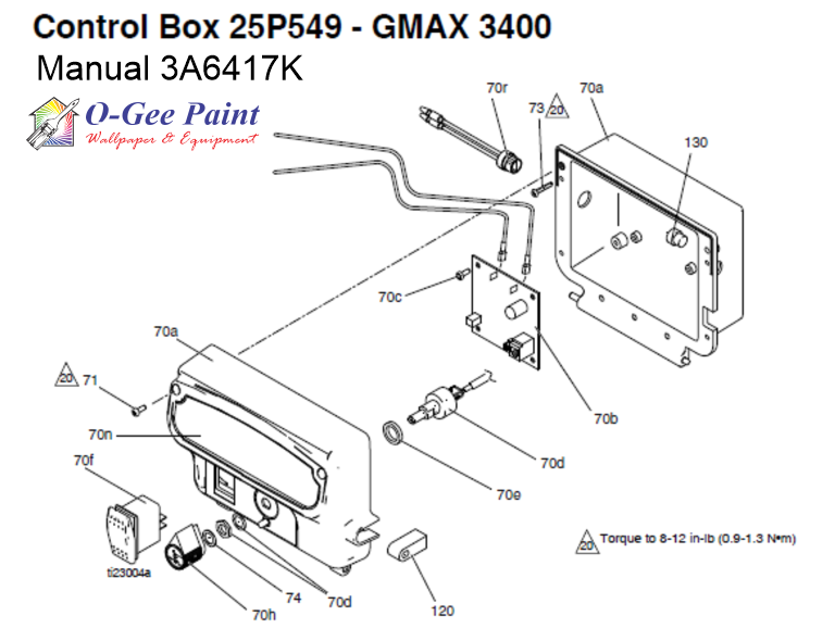 gmax 3400 filter parts