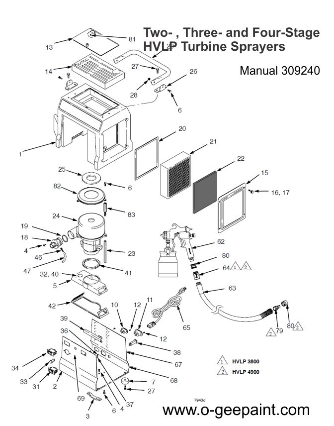 graco HVLP parts diagram