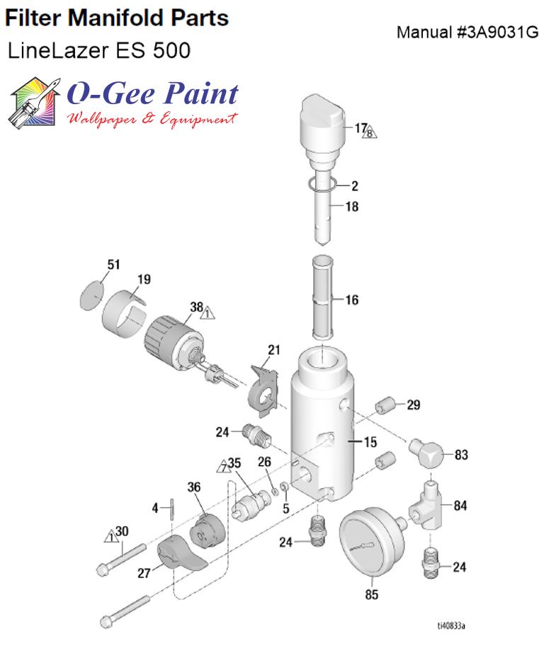 linelazer ES 500 striper filter manifold parts breakdown /></a></td></tr>
<tr><td style=