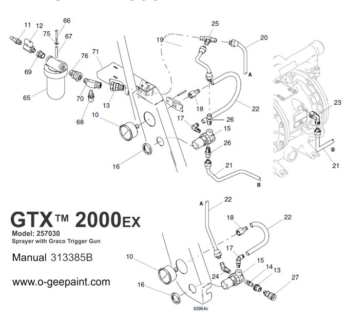 graco gtx 230 texture sprayer