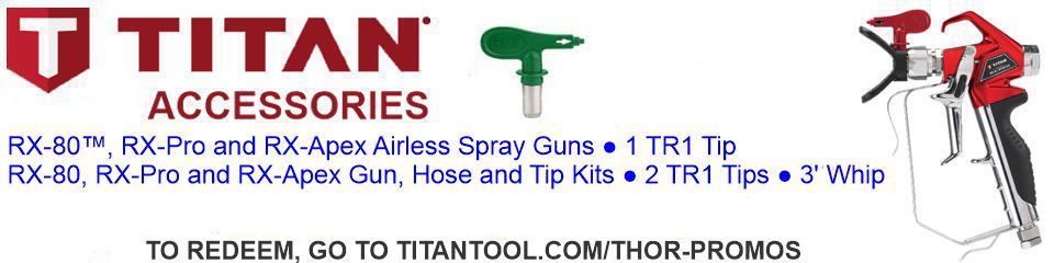 Titan Reward for spray tips 2020