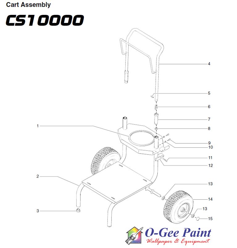 cs10000cart parts assembly