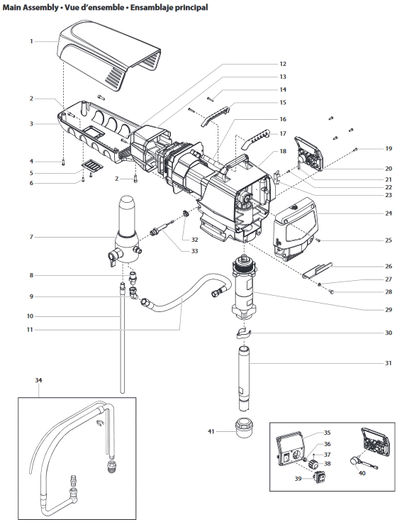 Titan 740 Main Assembly