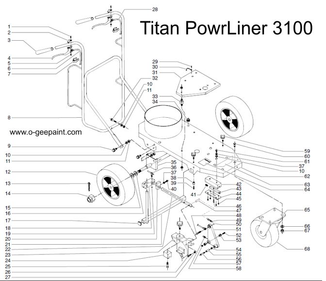 Powrliner 3100 parts