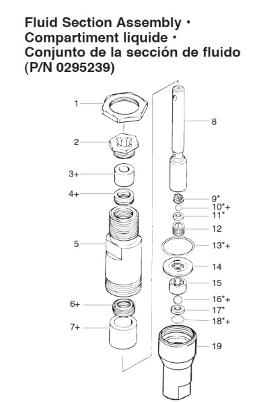 Spraytech EP2105 Pump Diagram