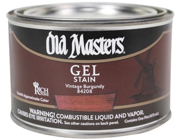 GEL STAIN VINTAGE BURGUNDY PT