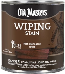 WIPING STAIN RICH MAHOGANY 1/2 P