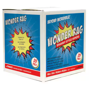 WONDER RAG MICROFIBER 25 PK