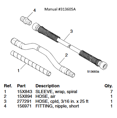 HOSE EXTENSION KIT 257520