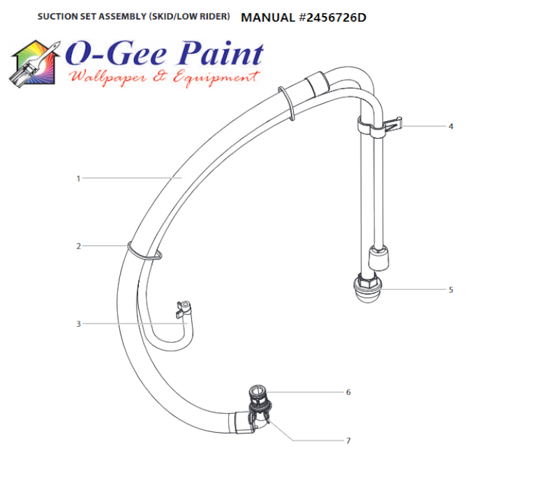 IMPACT X540I SUCTION SET ASSEMBLY