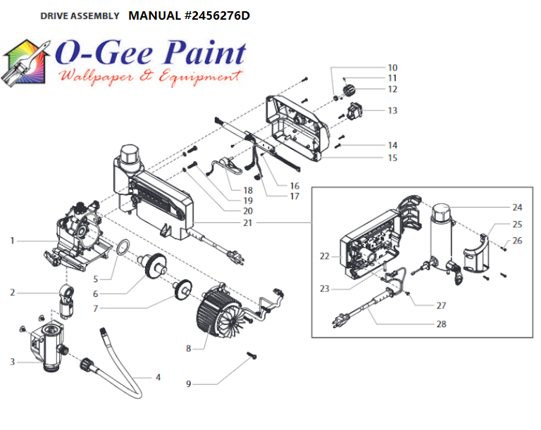 IMPACT X 540I DRIVE ASSEMBLY