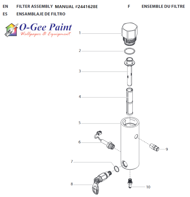 IMPACT X 410 FILTER ASSEMBLY