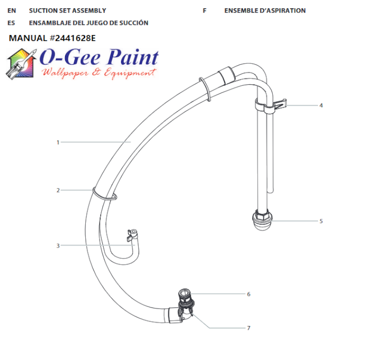 IMPACT X 410 SUCTION SET ASSEMBLY