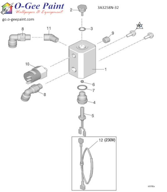 RTX1400SI FLOW SWITCH ASSEMBLY