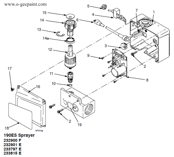 190es Control Box Series E-F