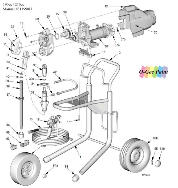 O-Gee Paint - 190es / 210es Hiboy Front