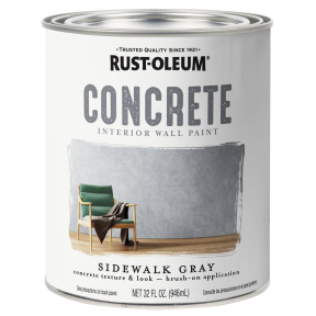 SIDEWALK GRAY CONCRETE WALL QT