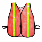 SAFETY VEST POLY MESH