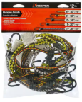 BUNGEE CORD ASST 12 PK