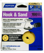5"X5 & 8 HOLE UVH DISC P100 25PK