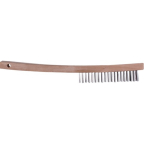 LONG HANDLE WIRE BRUSH 14"