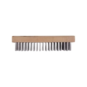 WOOD BLOCK WIRE BRUSH 16X9 ROWS