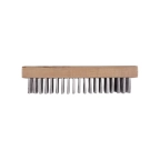 WOOD BLOCK WIRE BRUSH 16X9 ROWS