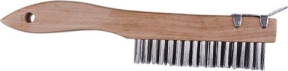 4X16 SHOE HNDL WIRE W/ SCRPER WD