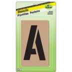 6" NUMBER & LETTER STENCILS