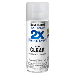 2X CLEAR GLOSS SPRAY