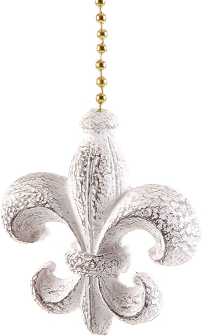 FLEUR DE LIS FAN PULL