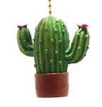 CACTUS BLOOM FAN PULL
