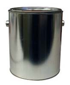 1 GAL LINED CAN, LID AND BAIL