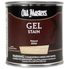 GEL STAIN NATURAL 1/2 PT