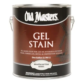 GL GEL STAIN WEATHERED WOOD