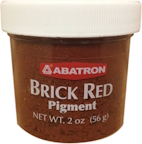 BRICK RED FOR WOODEPOX  2 OZ
