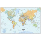 WORLD -&nbsp;&nbsp;DRY ERASE MAP
