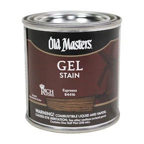 GEL STAIN ESPRESSO&nbsp;&nbsp;1/2 PINT