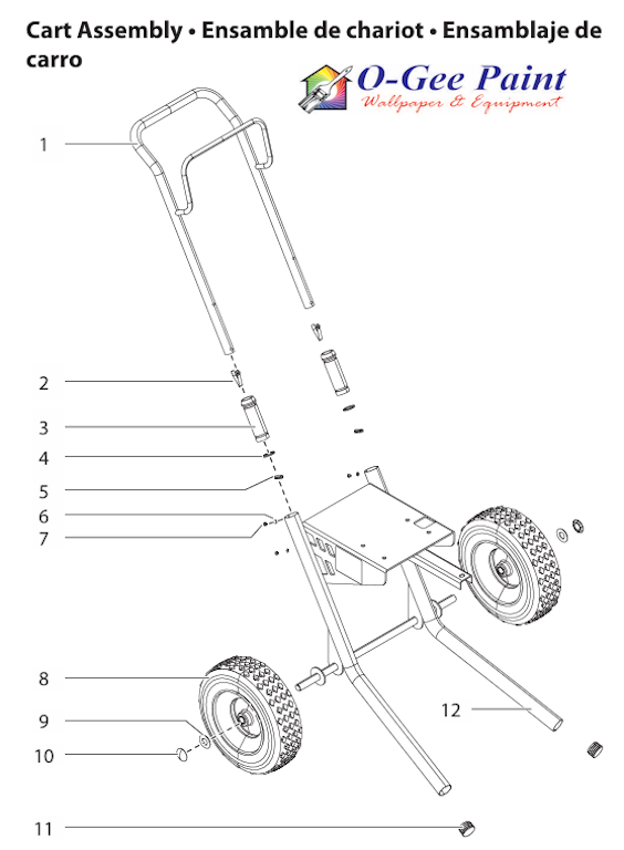 GPX85 CART ASSEMBLY