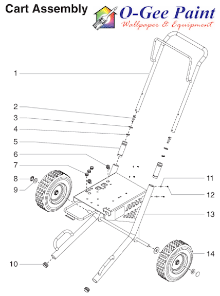 GPX220 CART ASSEMBLY