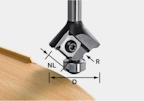 3 MM RADIUS ROUTER BIT