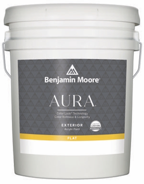 AURA EXTERIOR FLAT 5-GALLON