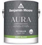 AURA EXTERIOR SEMI-GLOSS WHITE GALLON