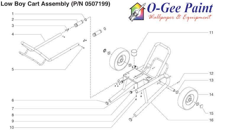 LOW BOY CART ASSEMBLY