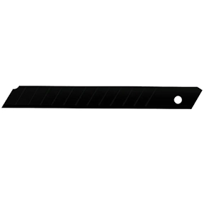 9MM PREM BLACK SNAP BLADE 5PK