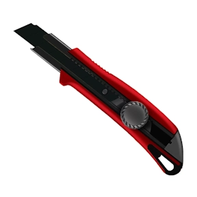 25MM PREMIUM WHEEL LOCK SNAP KNIFE