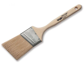 3" WHITE ANGLE BRUSH